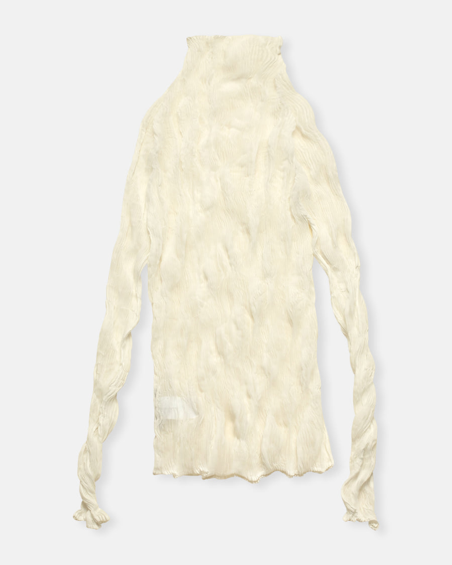 chiffon twist top