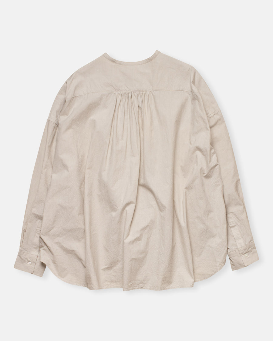 frill wide shirt