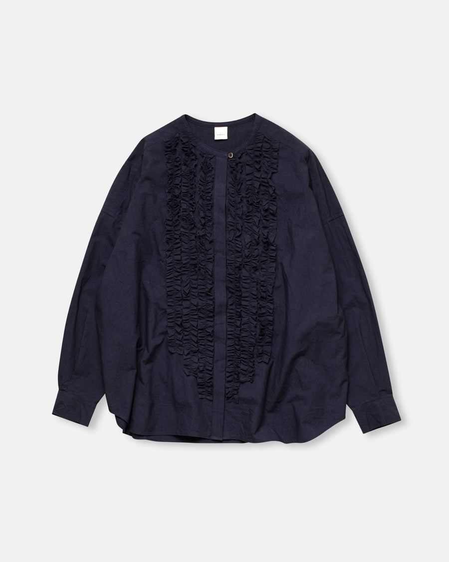 frill wide shirt