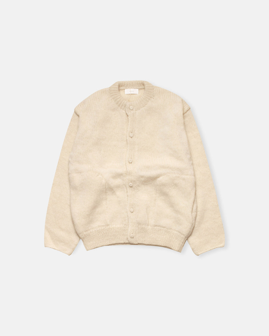 peruvian knit cardigan