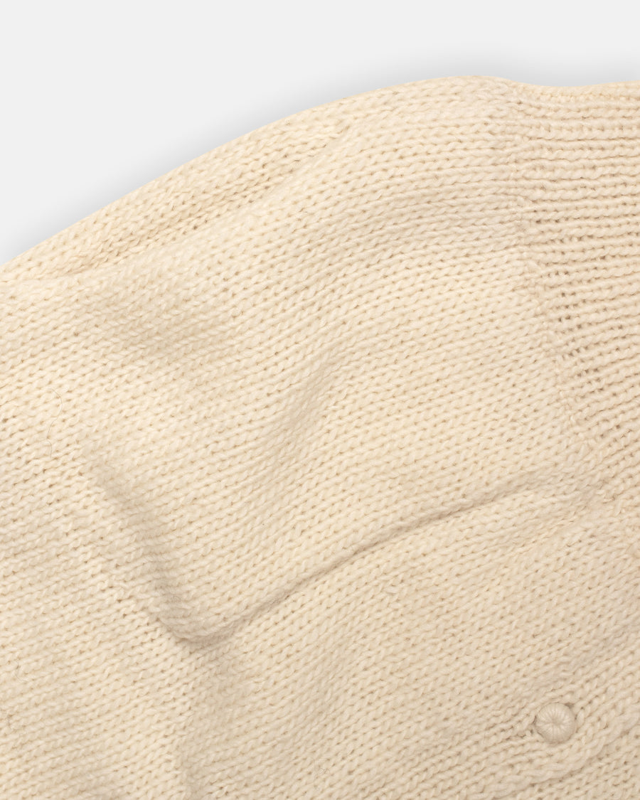 peruvian knit cardigan