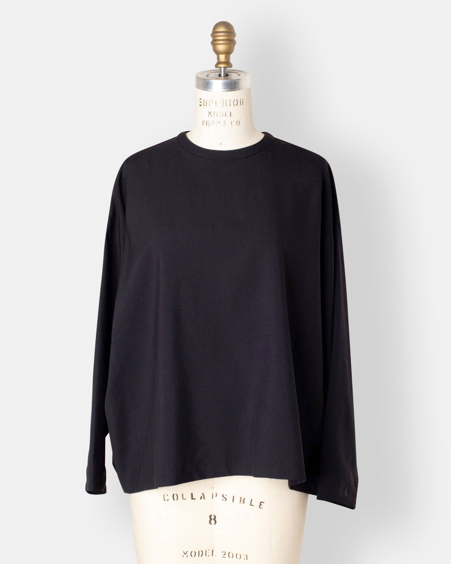washable wool pullover