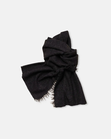 felt fringe scarf