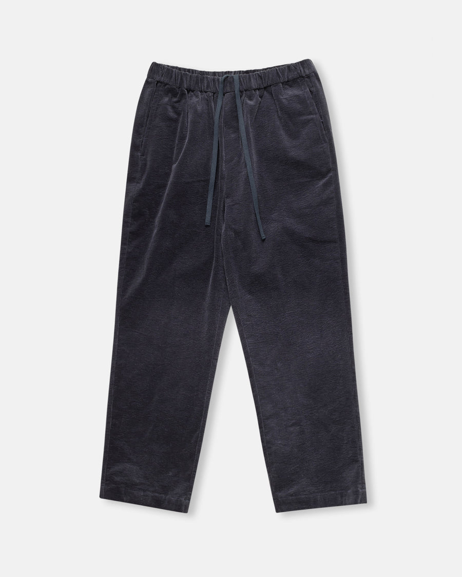 corduroy easy tapered pants
