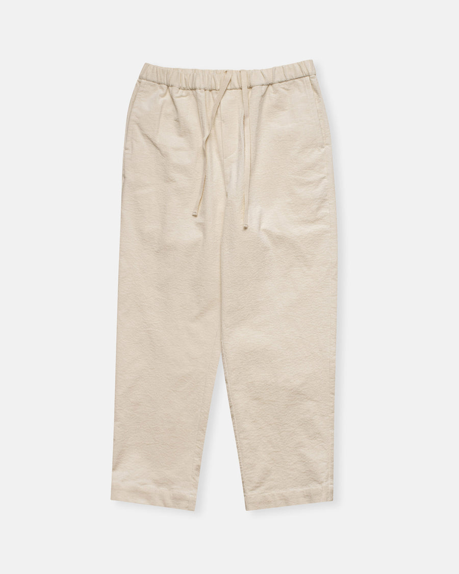 corduroy easy tapered pants