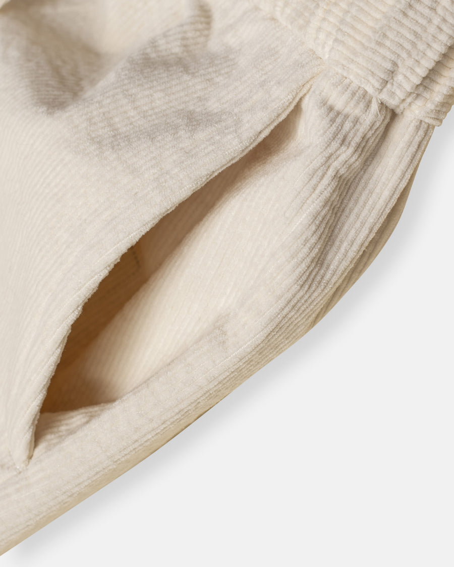 corduroy easy tapered pants