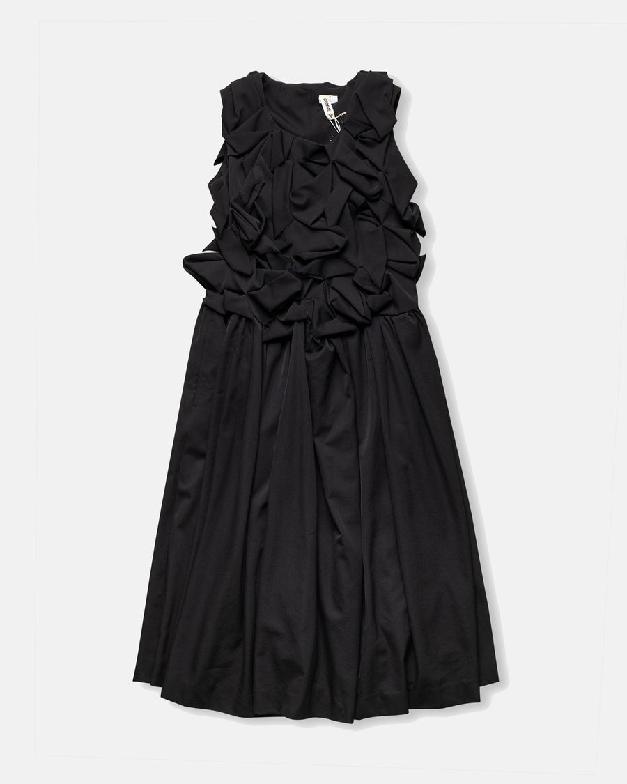 gathered bodice dress