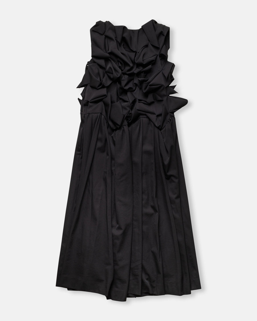 gathered bodice dress