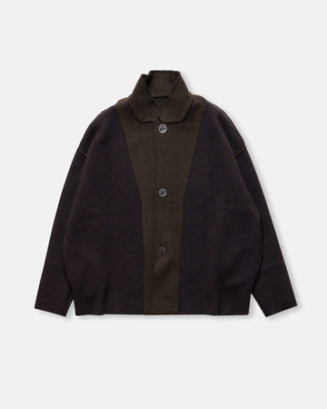 reversible stand collar jacket