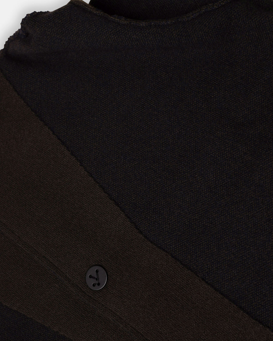 reversible stand collar jacket