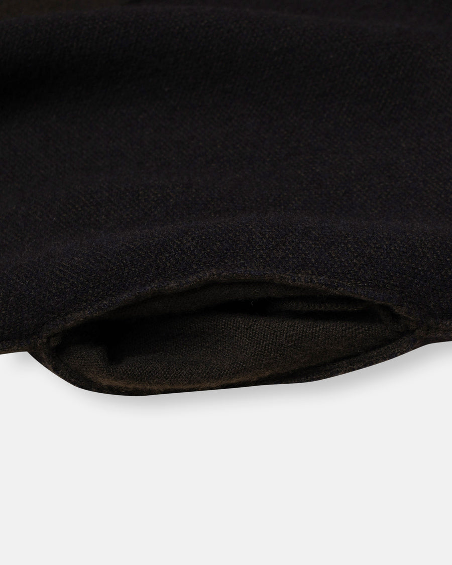 reversible stand collar jacket