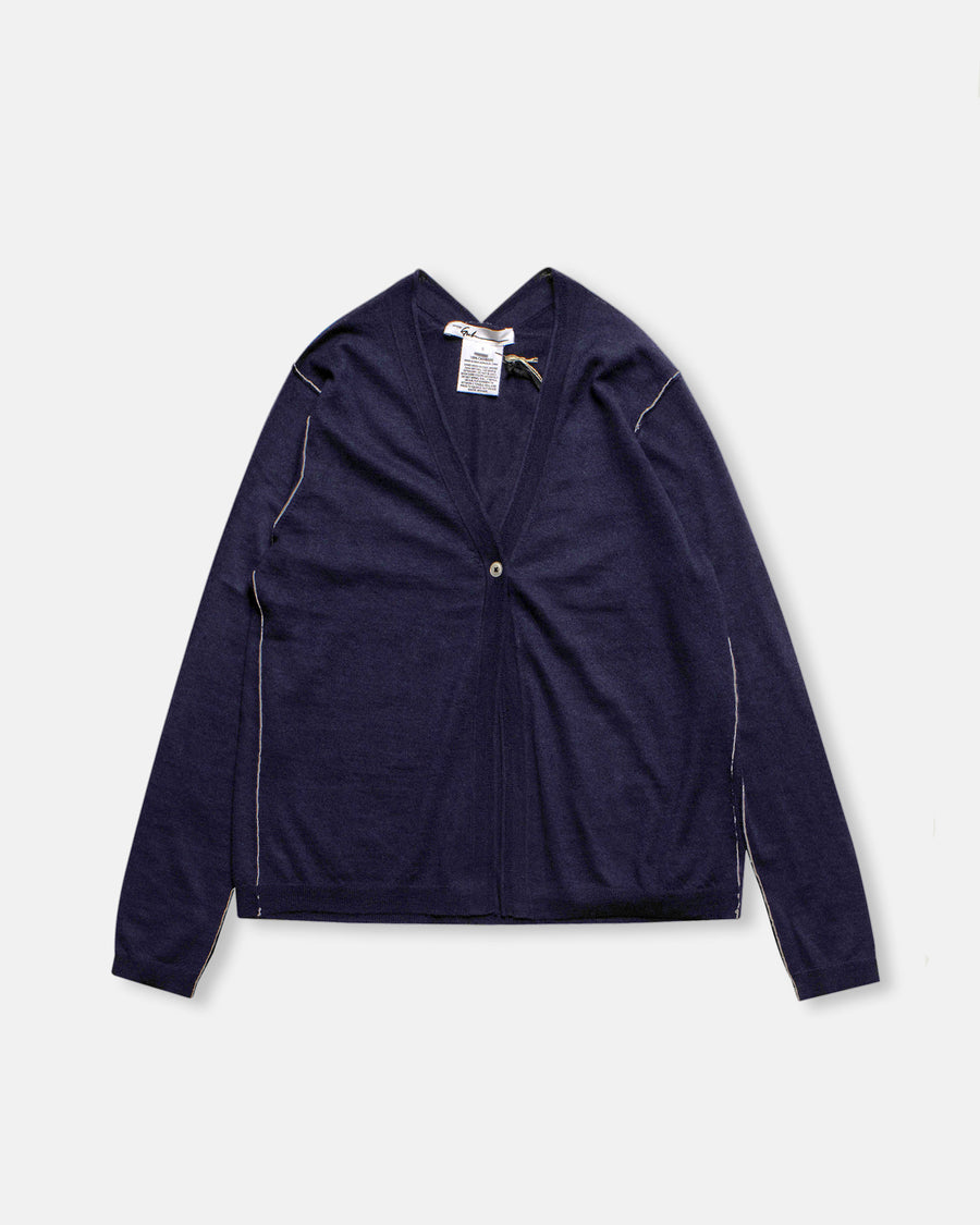 one button cardigan