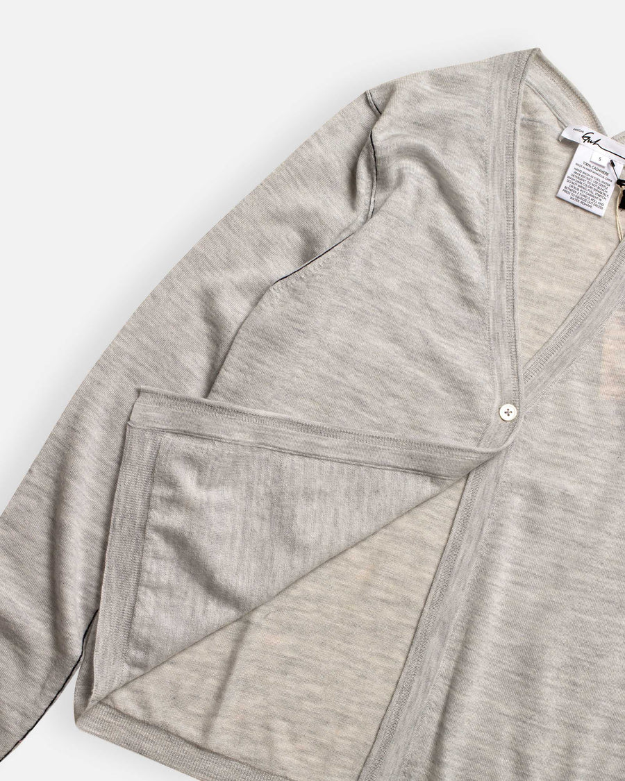 one button cardigan