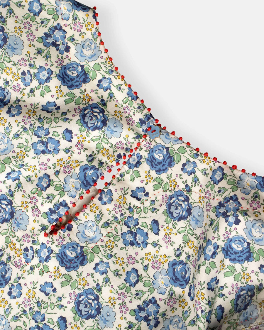 mixed floral dress