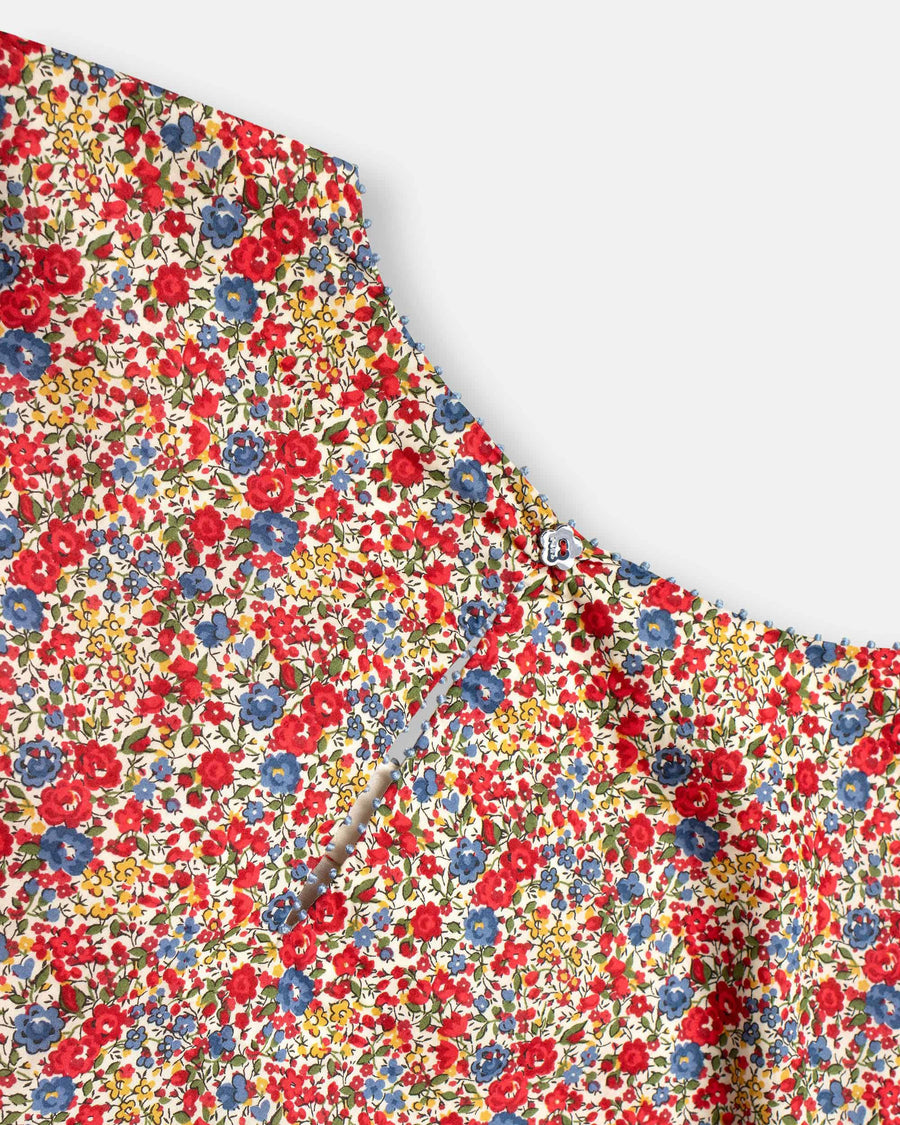mixed floral dress