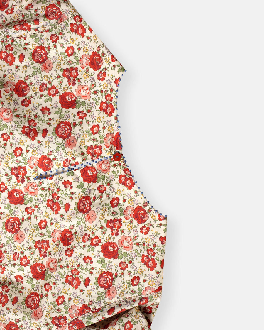 mixed floral dress