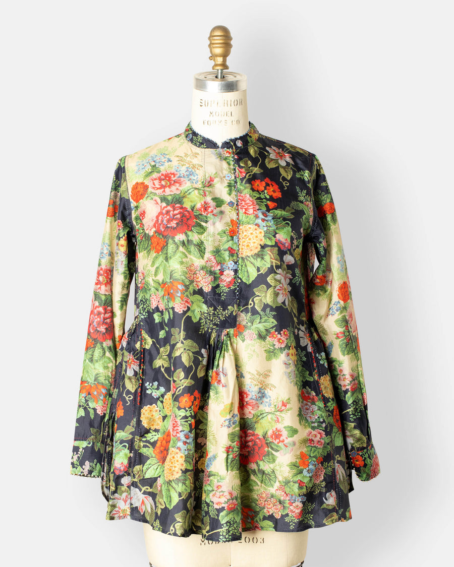 gathered detail shirt