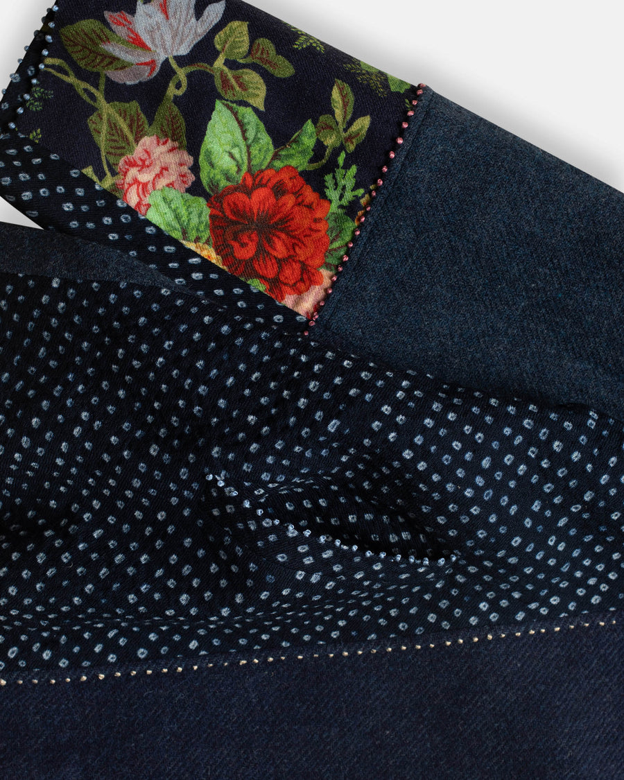 pattern mix jacket