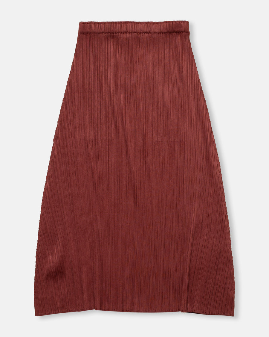 pleated skirt