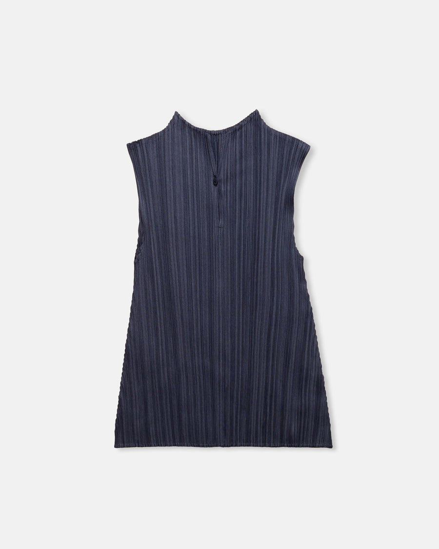 mellow pleats sleeveless top