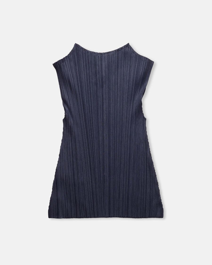 mellow pleats sleeveless top
