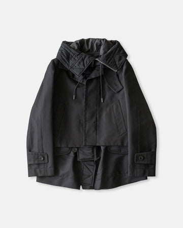 cotton gabardine jacket