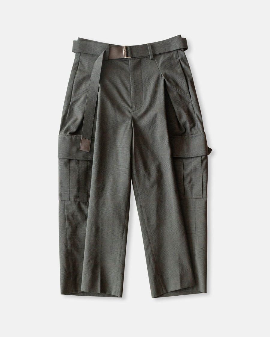 glen check pants