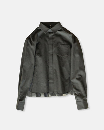 glen check shirt