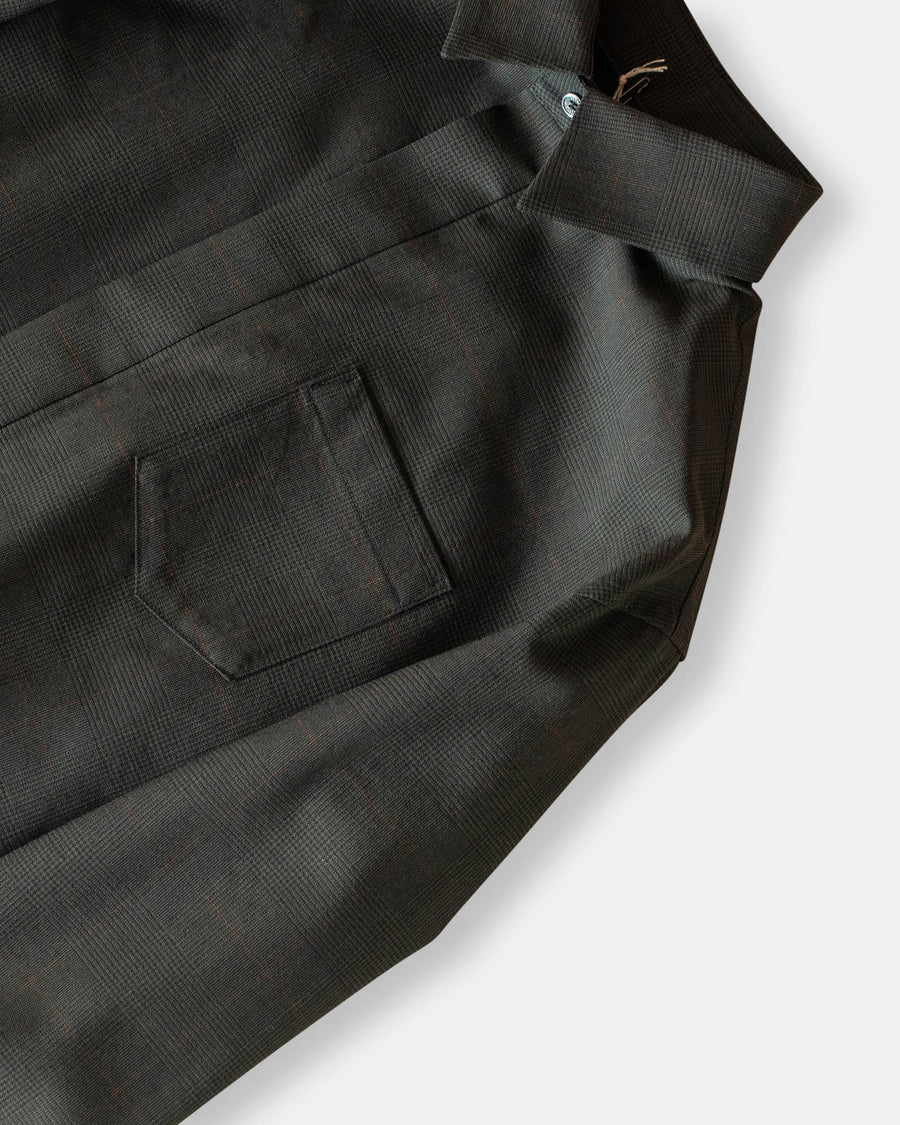 glen check shirt