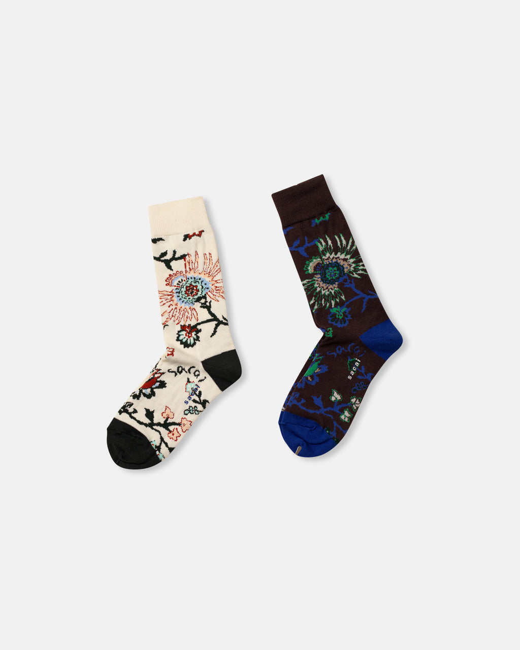 floral socks