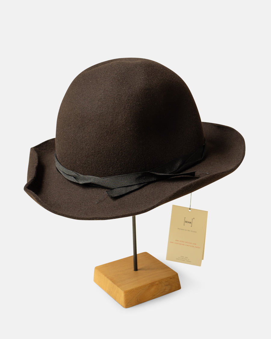lazy rb wool felt hat