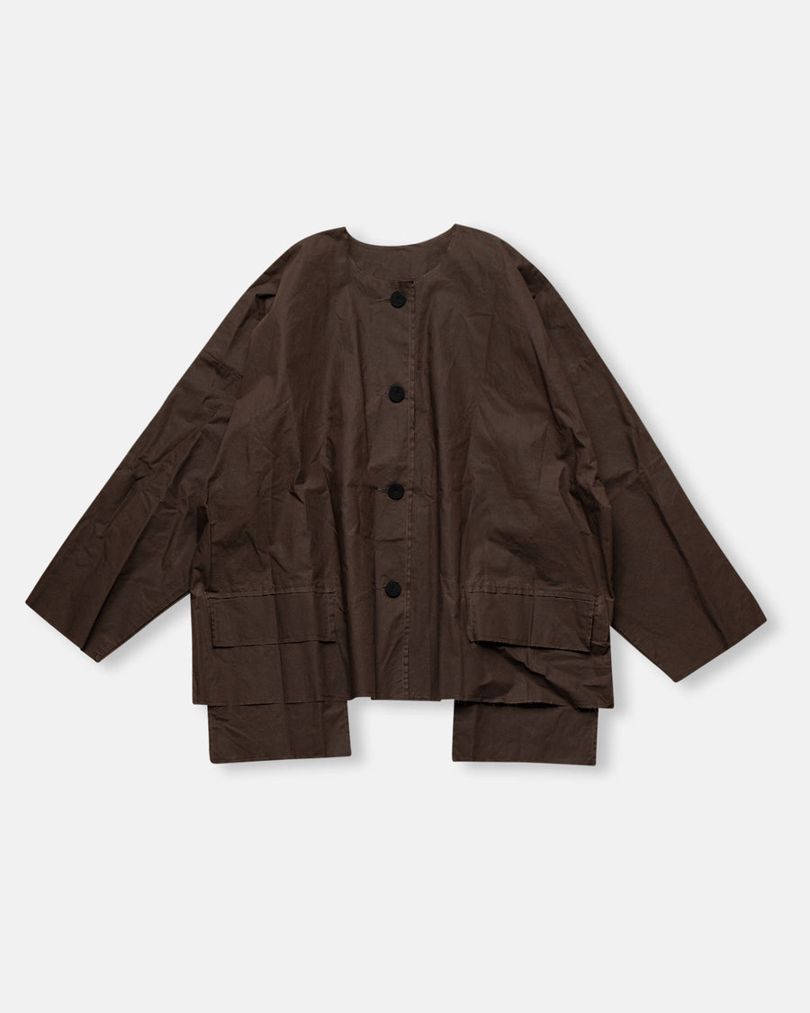 button down volume jacket