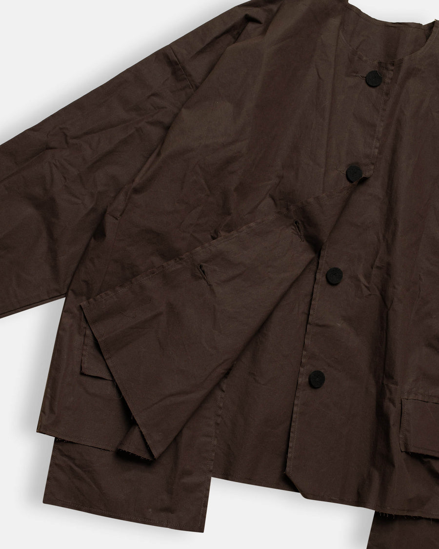 button down volume jacket