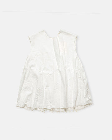 v-back sleeveless top