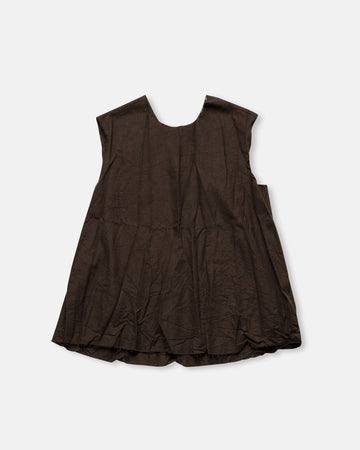 v-back sleeveless top