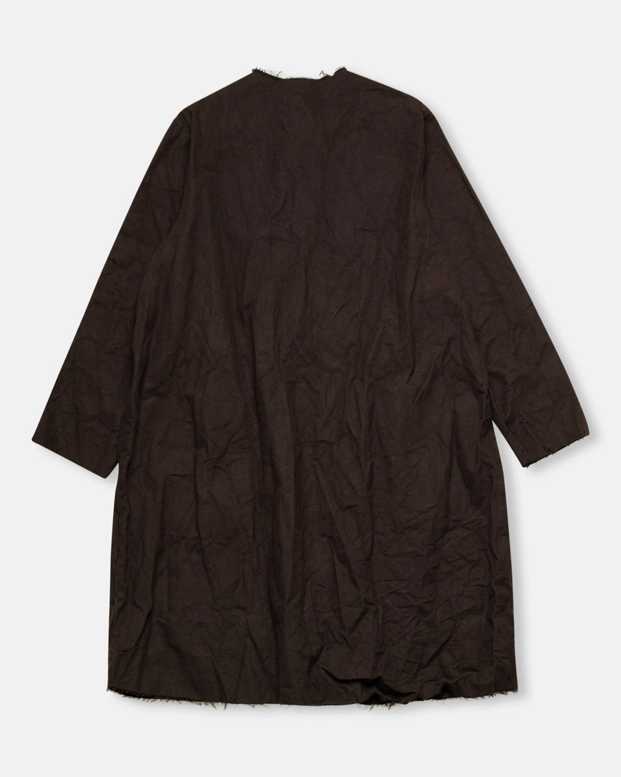 button down cosy coat