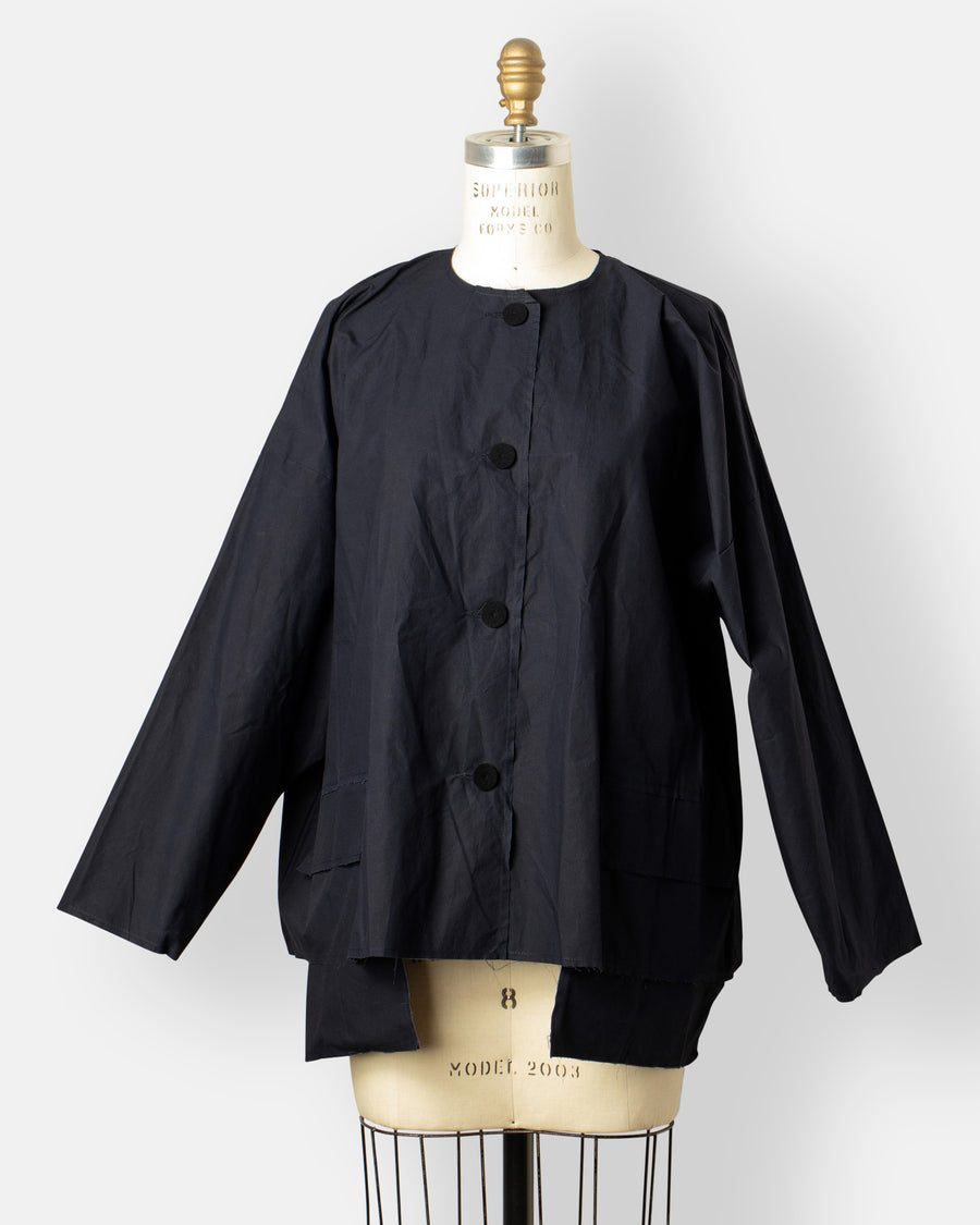button down volume jacket