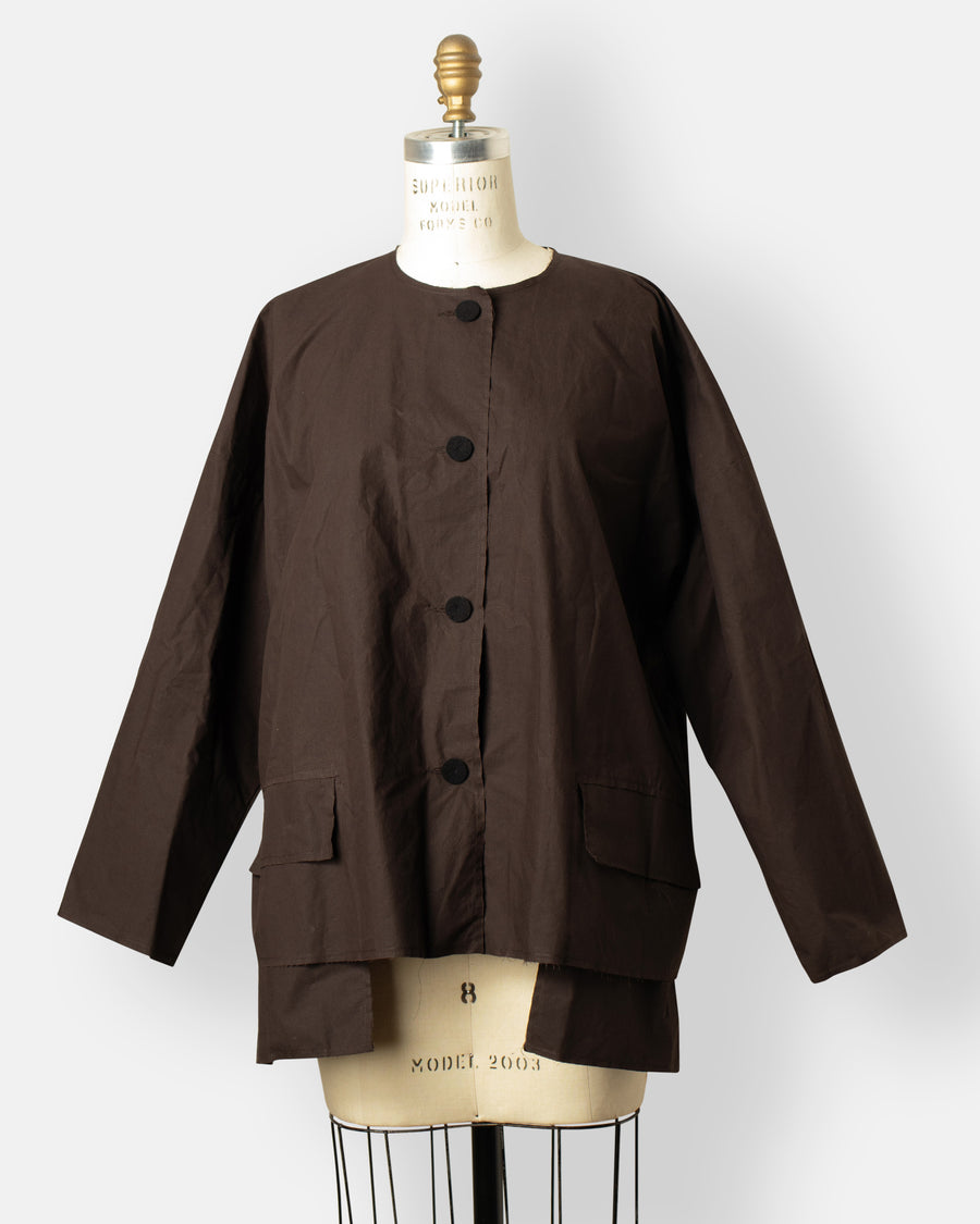 button down volume jacket