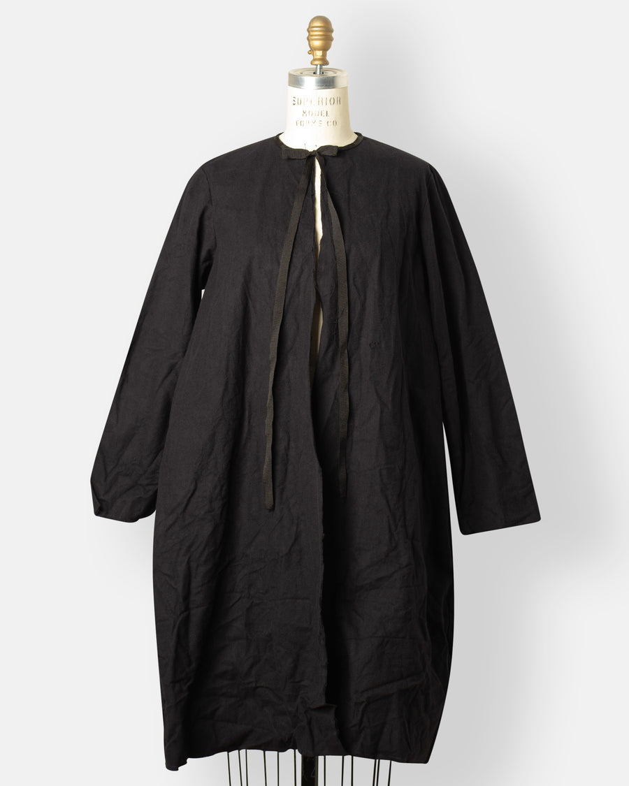 two pockets cosy coat