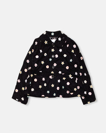 velvet embroidery jacket