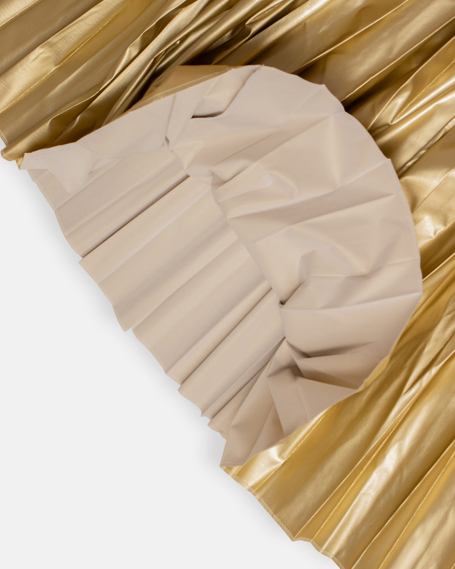 faux leather skirt