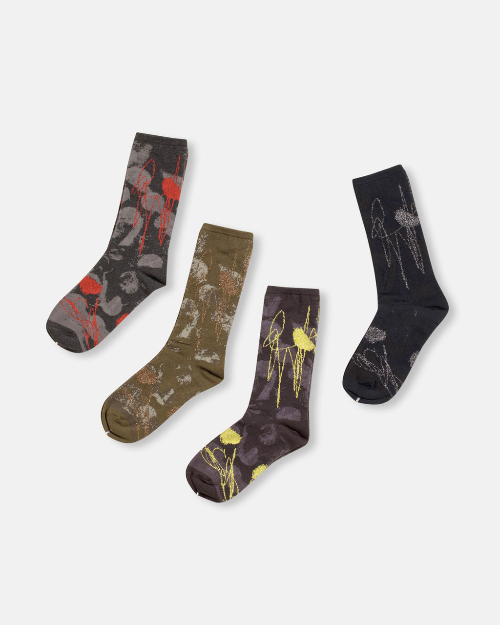 sketch dot socks