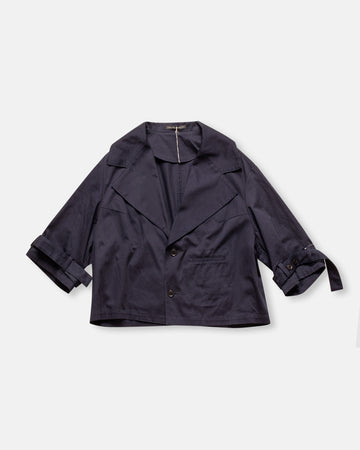 wide collar jacket