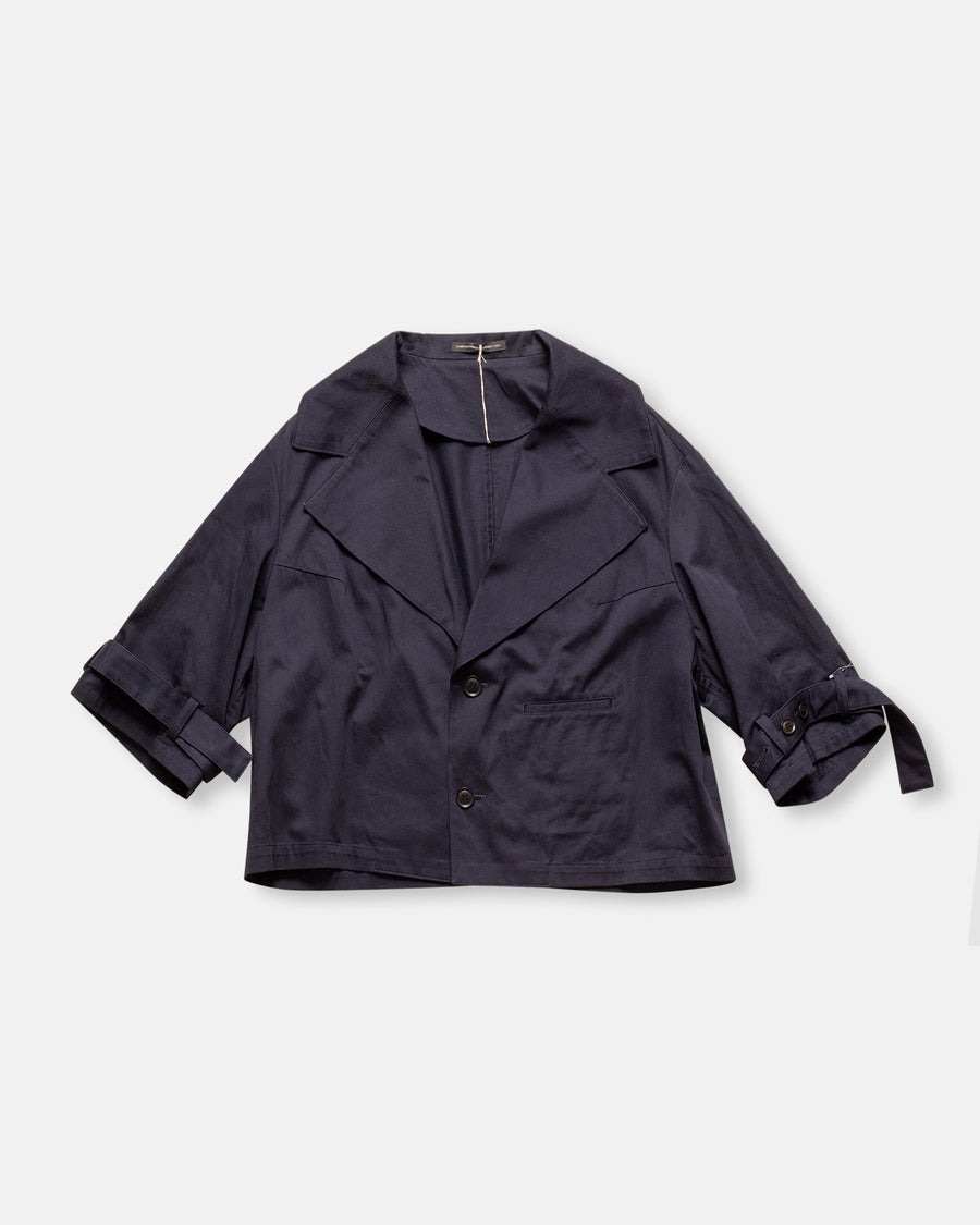 wide collar jacket