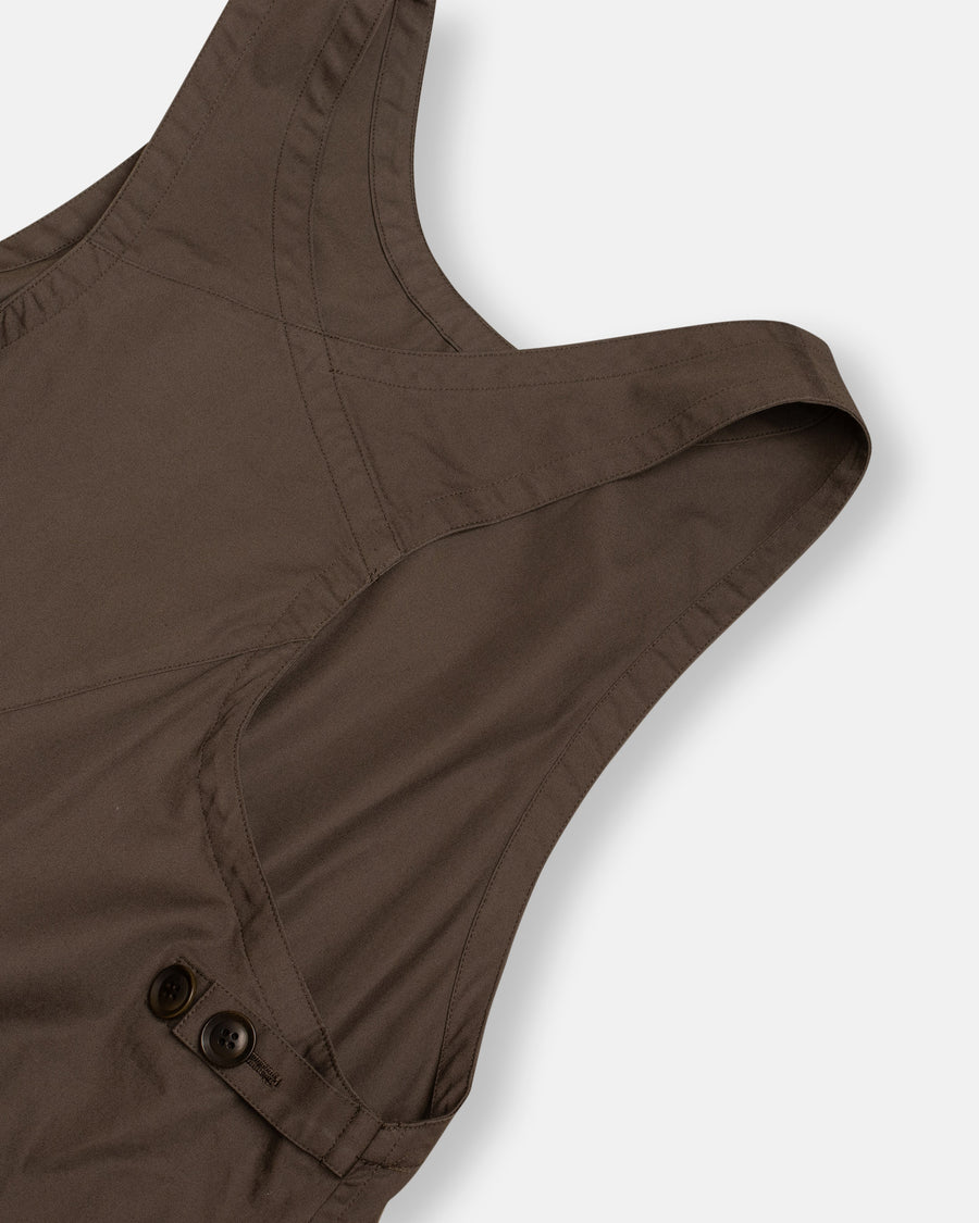 crossed back pullover dress