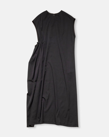 right side gathered dress