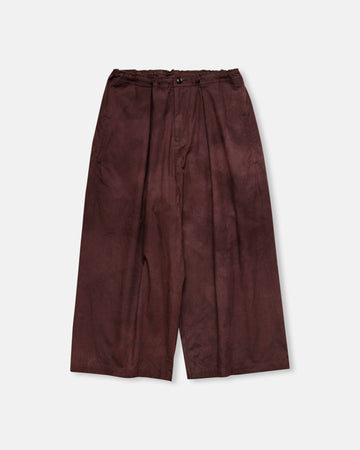front tuck wide pants
