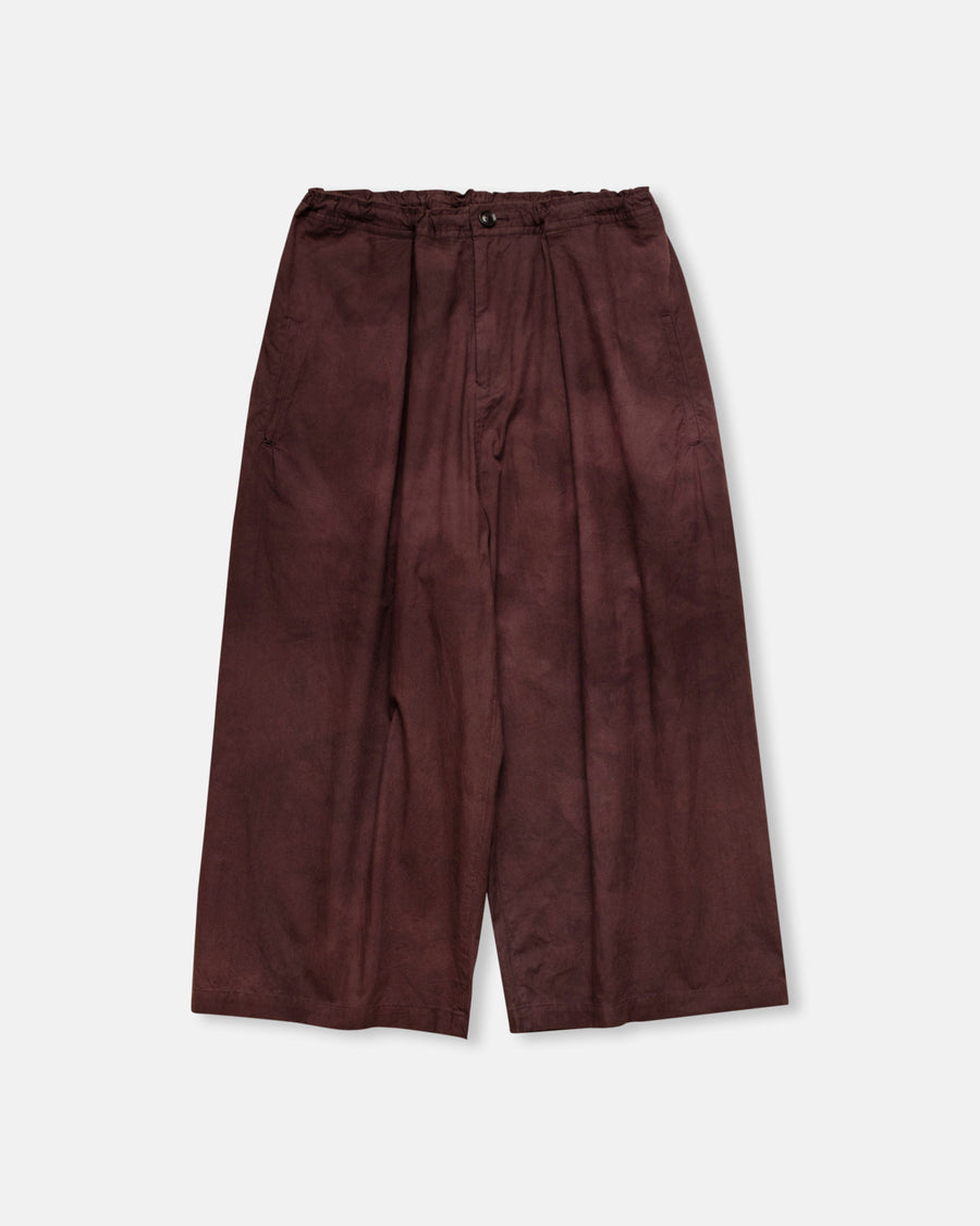 front tuck wide pants