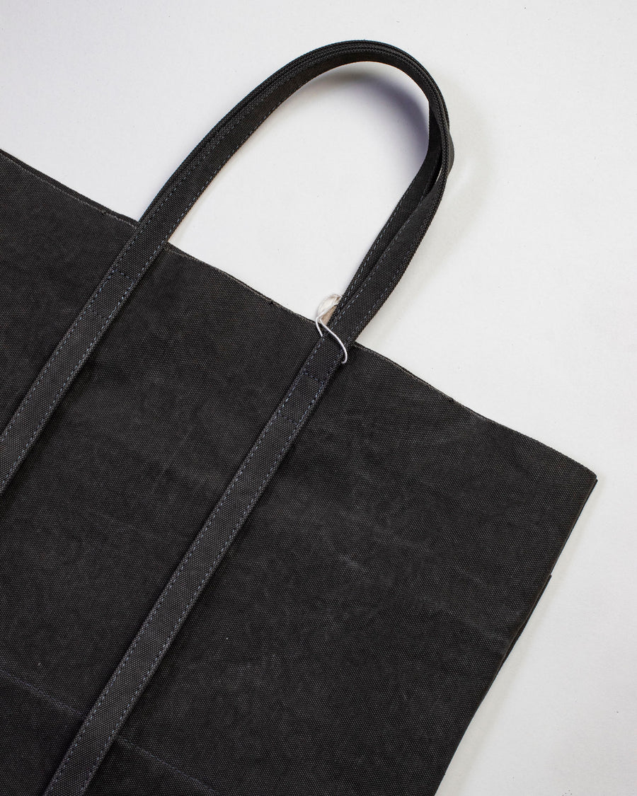 medium washed canvas 6 pocket tote