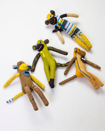 sock knit monkey